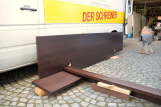 Bett Eiche gebeitzt 2-28